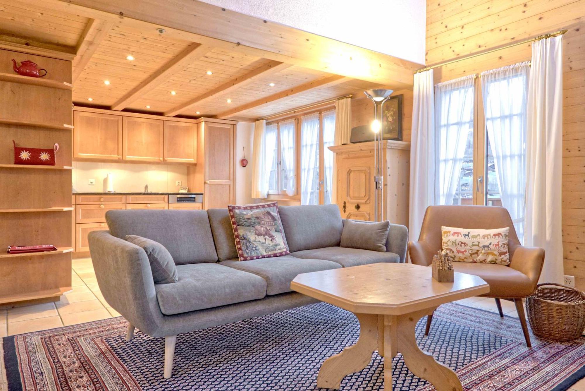 Apartment St. Louis 3.5 - Griwarent Ag Grindelwald Dış mekan fotoğraf